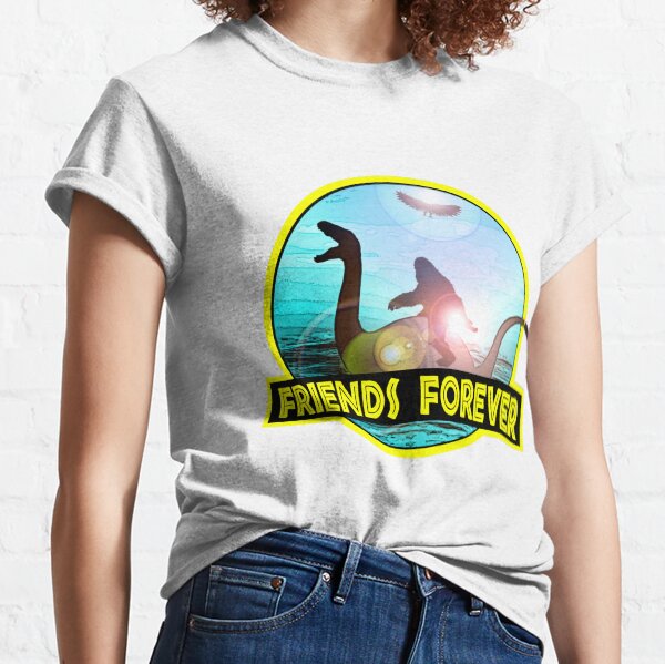 Loch Ness Monster, Bigfoot and Mothman; Friends Forever Classic T-Shirt