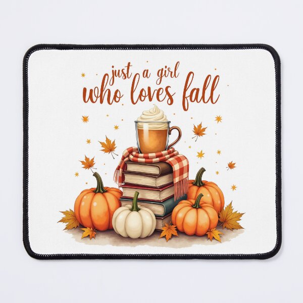 Item preview, Just A Girl Who Love Fall designed and sold by TheEmptyBottleStudio.