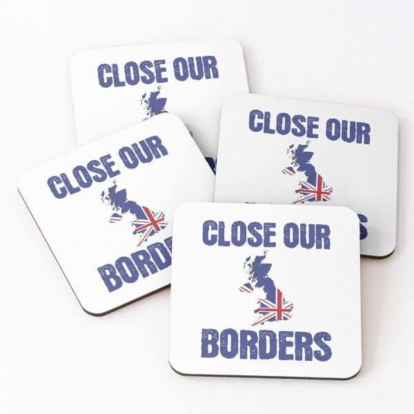 Item preview, Close our borders designed and sold by BritishDelights.