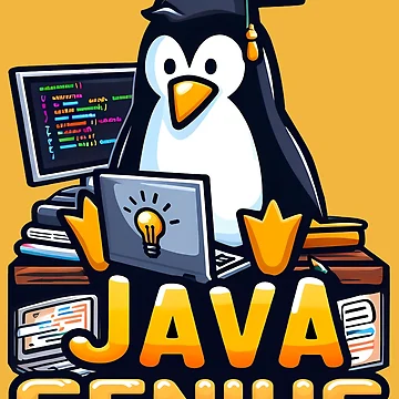 Artwork thumbnail, Java Genius, typography by maxmaj