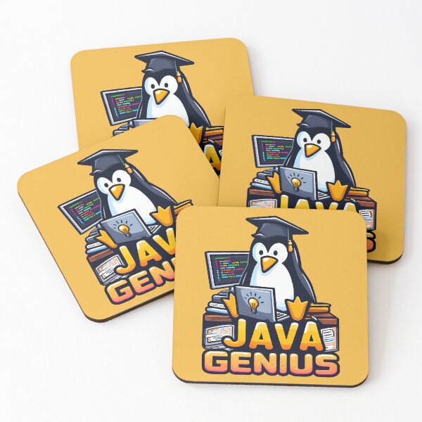 Item preview, Java Genius, typography designed and sold by maxmaj.