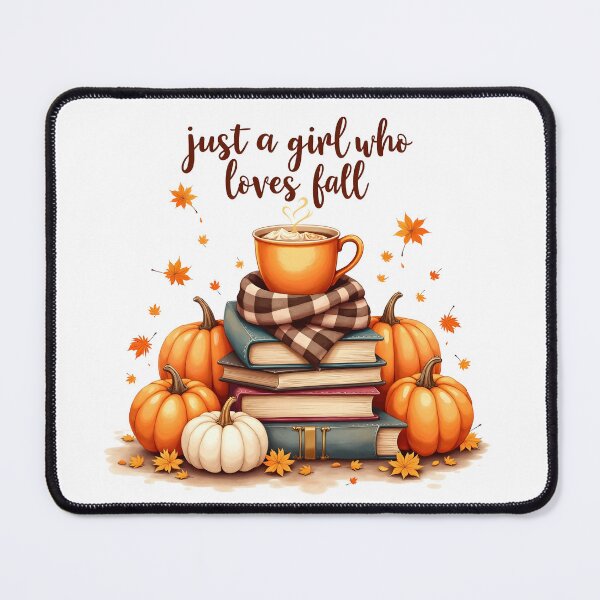 Item preview, Just A Girl Who Love Fall designed and sold by TheEmptyBottleStudio.