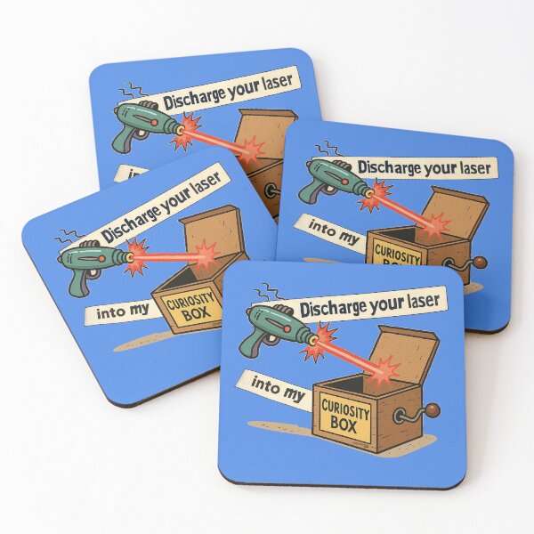 Item preview, Curiosity Box - Your Laser designed and sold by nerdincorrect.
