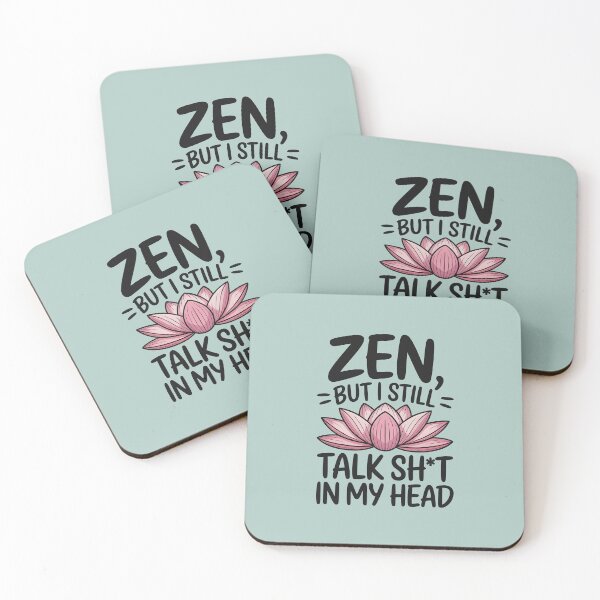 Item preview, Zen, But I Still Talk Sh*t In My Head designed and sold by CrypticHMystic.