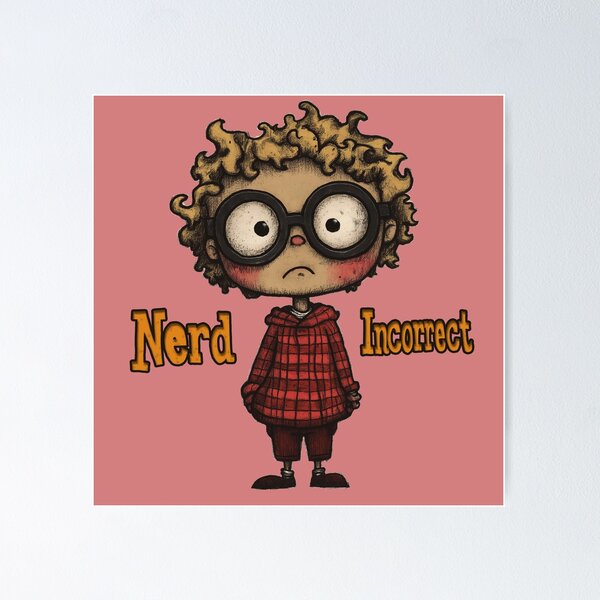 Item preview, Hipster Kid - Nerd Incorrect designed and sold by nerdincorrect.