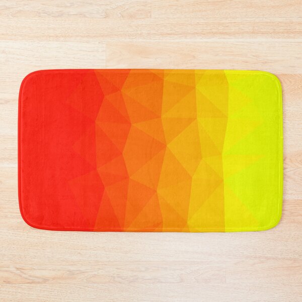 Item preview, Hot Red and Yellow Geometric Abstract Modern Artwork designed and sold by patternsoup.