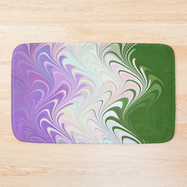 Item preview, Wavy Trippy Groovy Eclectic Abstract Genderqueer Pride Flag designed and sold by Chaos Queery.
