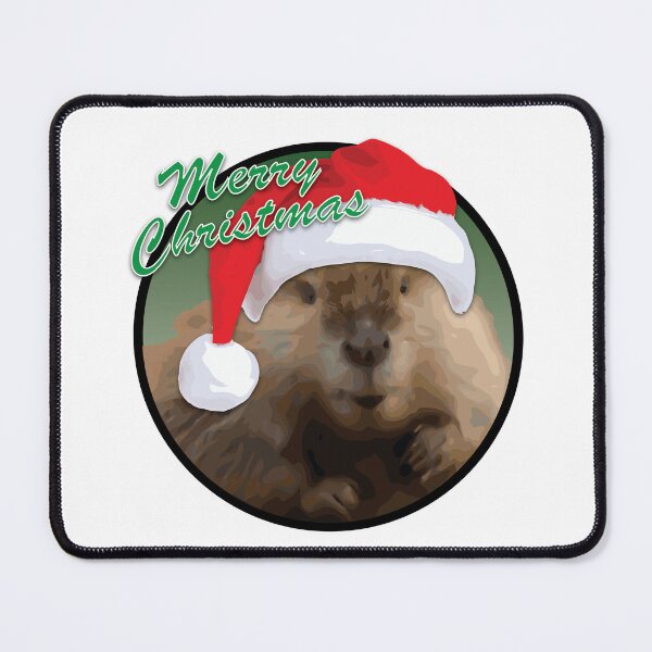 Item preview, Christmas Beaver designed and sold by VelvetRoom.