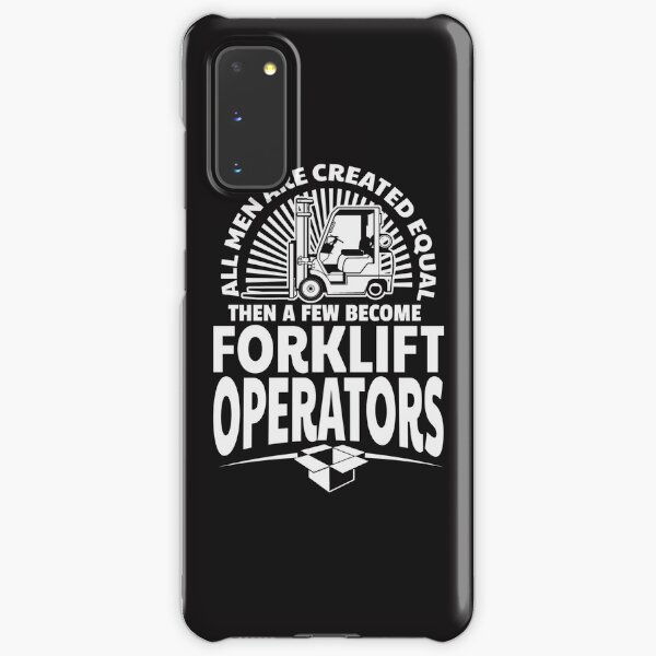 A Few Become Forklift Operators Case Skin For Samsung Galaxy By Myfamilytee Redbubble