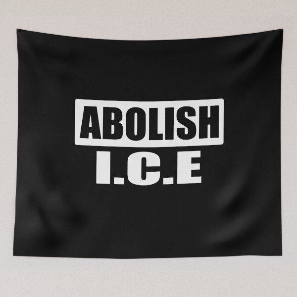 Item preview, Abolish Ice - Immigration Activist designed and sold by PixVib.