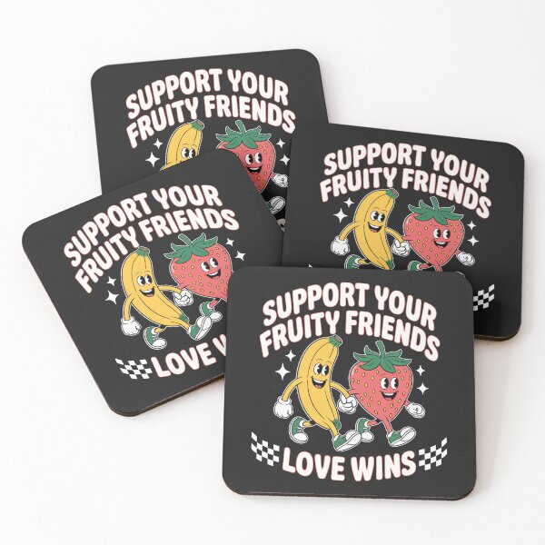 Item preview, Funny Pride Support Your Fruity Friend LGBTG Gay Lesbian LGBT designed and sold by BeyondTe.