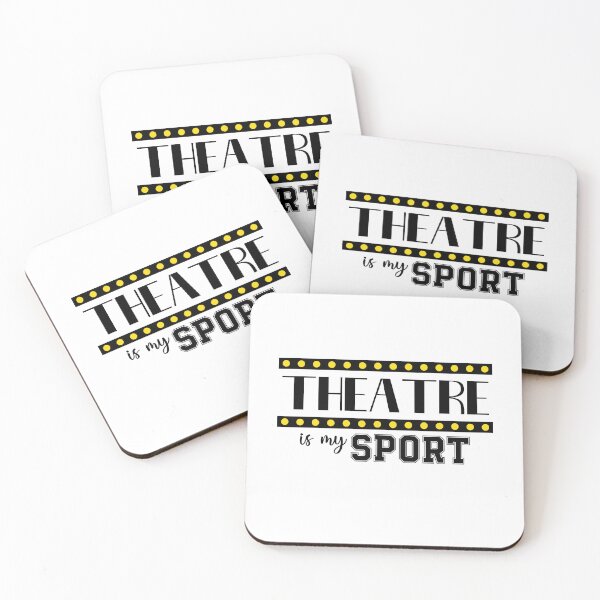 Item preview, Theatre is my sport designed and sold by PurpleCowStudio.
