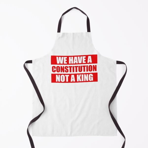 Item preview, We Have a Constitution Not a King - Anti Oligarchy designed and sold by PixVib.