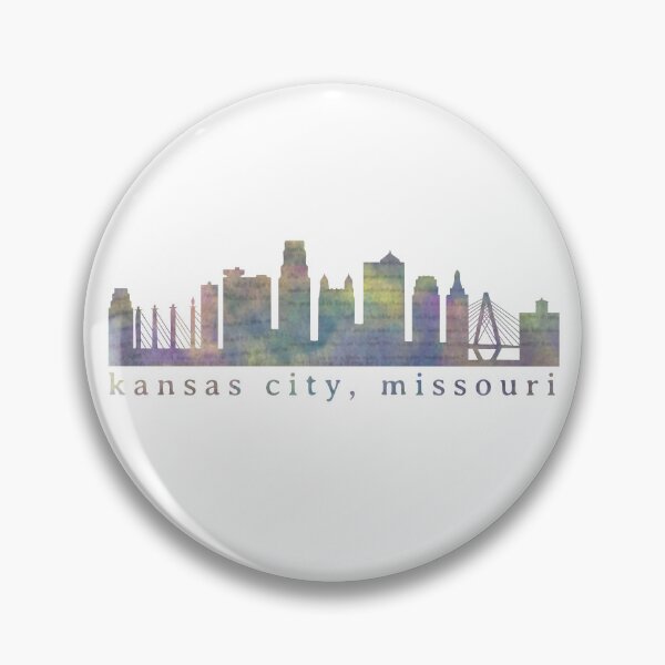 Item preview, Kansas City Skyline Watercolor Grunge - Bold 3 designed and sold by calliew1217.