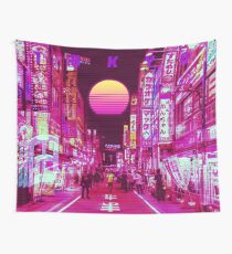 tokyo vaporwave Tapestry