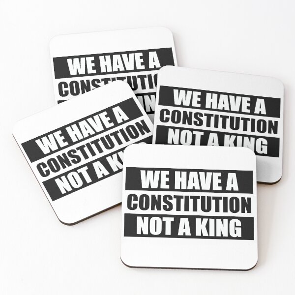 Item preview, We Have a Constitution Not a King - FDT designed and sold by PixVib.