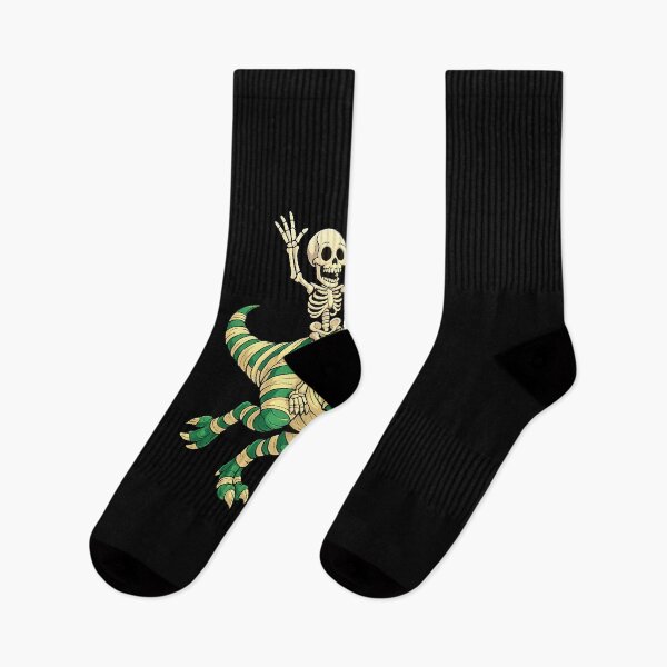 Item preview, Skeleton Riding Mummy Dinosaur T rex Halloween  designed and sold by MOHITSALVI.