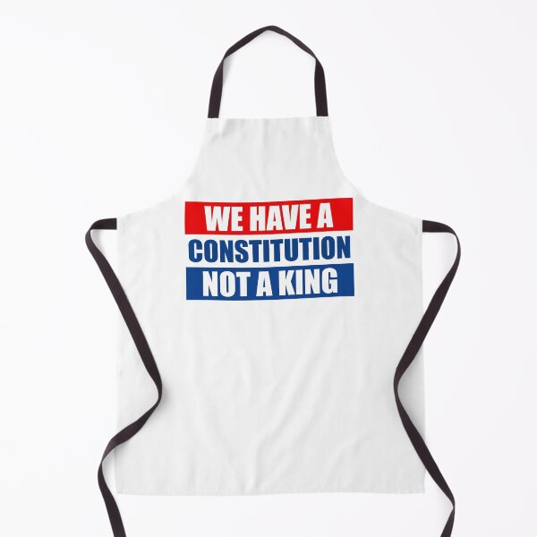 Item preview, We Have a Constitution Not a King - Anti Trump designed and sold by PixVib.