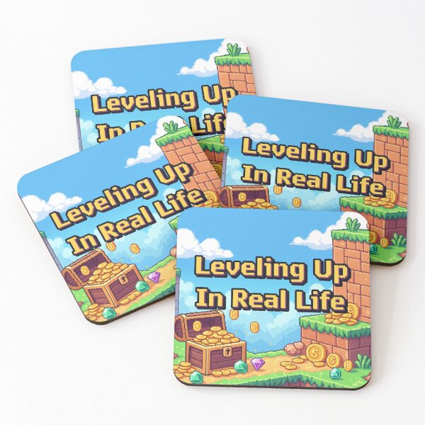 Item preview, Leveling Up In Real Life designed and sold by justecause2x.