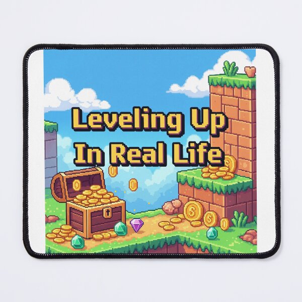Item preview, Leveling Up In Real Life designed and sold by justecause2x.