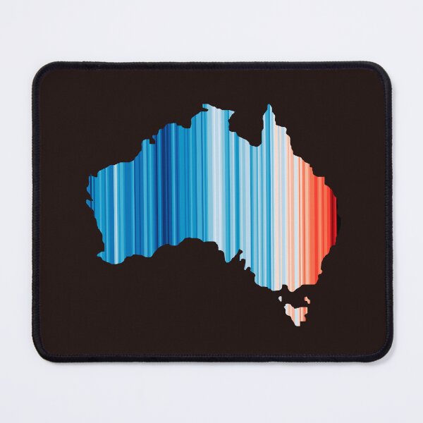 Item preview, Climate Change Stripes - Australia outline designed and sold by Frank J. Art.