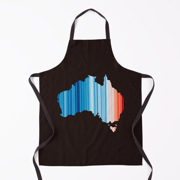 Item preview, Climate Change Stripes - Australia outline designed and sold by Frank J. Art.