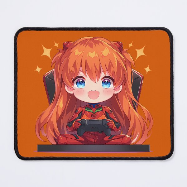 Item preview, Soryu Neon Asuka Langley Soryu’s Energetic Gaming Adventure Evangelion Anime designed and sold by mildaclairmo.