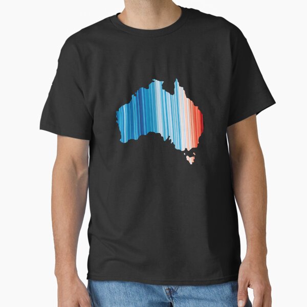 Item preview, Climate Change Stripes - Australia outline designed and sold by Frank J. Art.