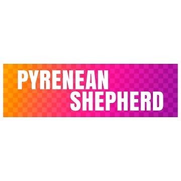 Artwork thumbnail, Pyrenean Shepherd | Gift For Pyrenean Shepherd Lovers, Pyrenean Shepherd Moms, Pyrenean Shepherd Dads & Pyrenean Shepherd Owners by K9ish