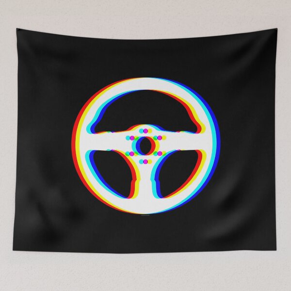 Item preview, Gripshift—Steering Into the Neon Unknown designed and sold by Automotive Art by Greg.