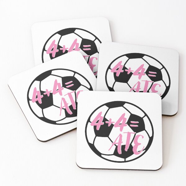 Item preview, Soccer 4 + 4 = ATE designed and sold by Ferret Designs.
