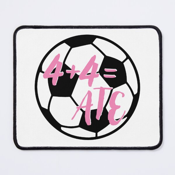 Item preview, Soccer 4 + 4 = ATE designed and sold by Ferret Designs.