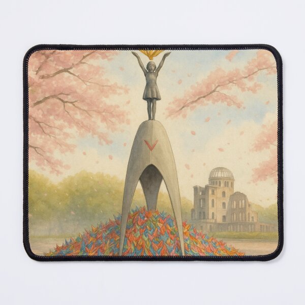 Item preview, Madoka’s Wish – Peace Monument with Origami Cranes in Hiroshima designed and sold by lapart.