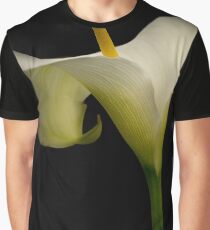 Classic White Calla Lily Graphic T-Shirt