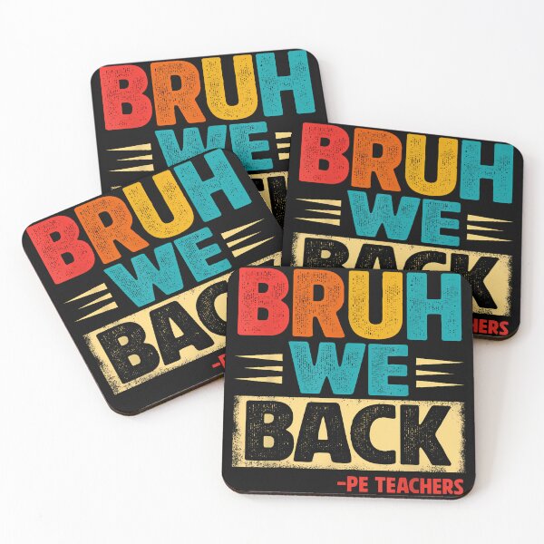 Item preview, Retro Bruh We Back Pe Teachers Funny Back To School  designed and sold by cawtoon.