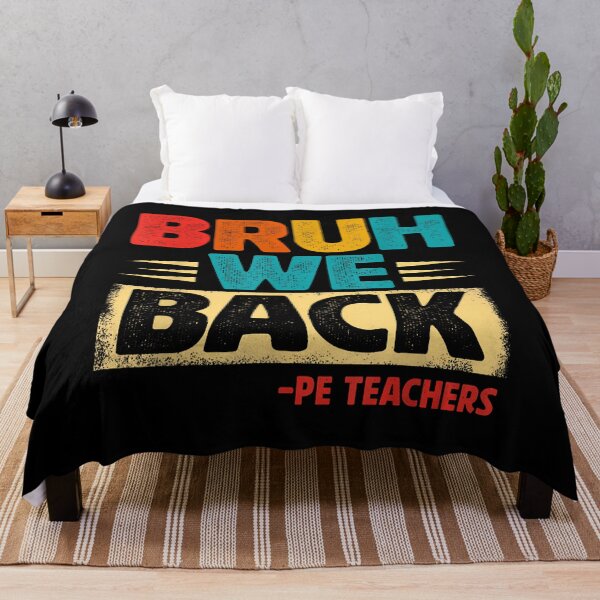 Item preview, Retro Bruh We Back Pe Teachers Funny Back To School  designed and sold by cawtoon.