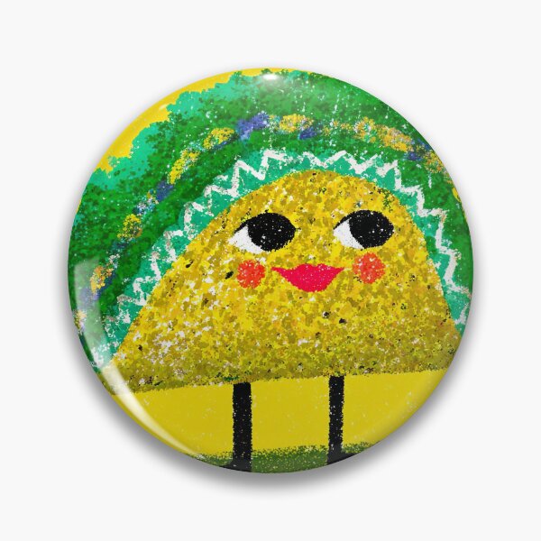 Item preview, Smiling Taco with Cheeky Eyes designed and sold by bubblegoth.