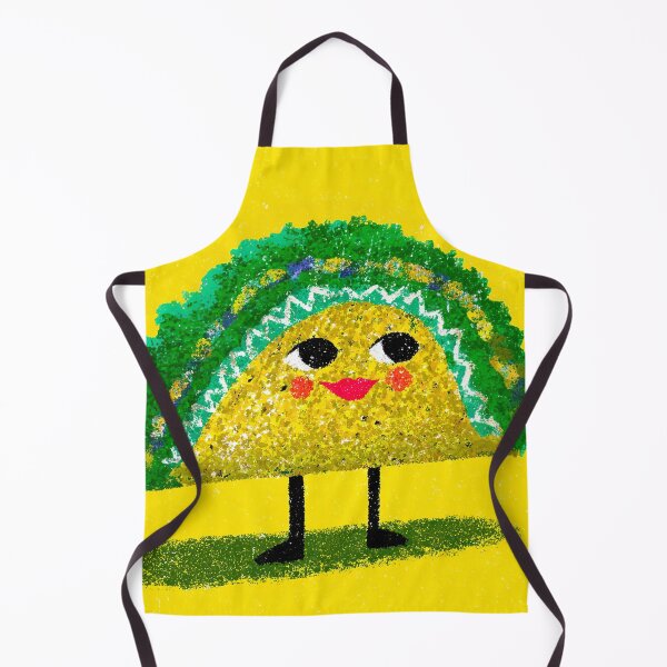 Item preview, Smiling Taco with Cheeky Eyes designed and sold by bubblegoth.