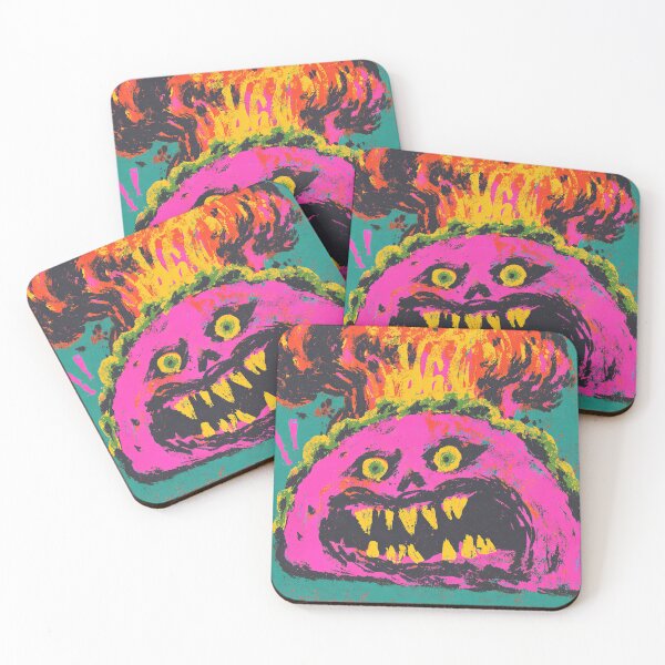 Item preview, Exploding Demon Taco of Chaos designed and sold by bubblegoth.