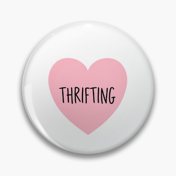 Item preview, I Heart Thrifting  designed and sold by CharmStudio.