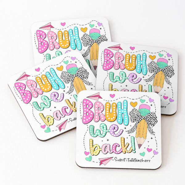 Item preview, Bruh We Back Substitute Teachers Funny Back To School  designed and sold by cawtoon.