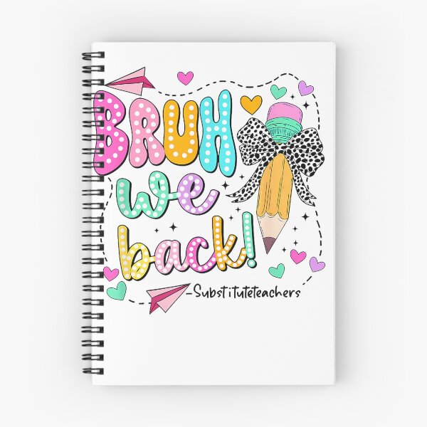 Item preview, Bruh We Back Substitute Teachers Funny Back To School  designed and sold by cawtoon.