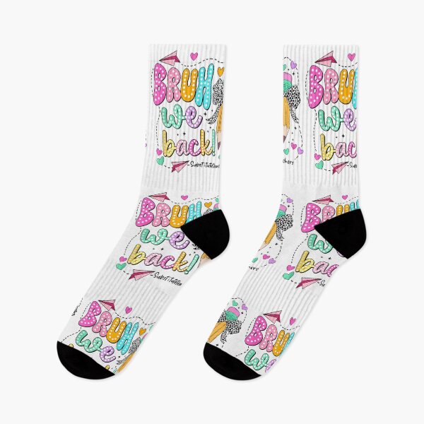 Item preview, Bruh We Back Substitute Teachers Funny Back To School  designed and sold by cawtoon.