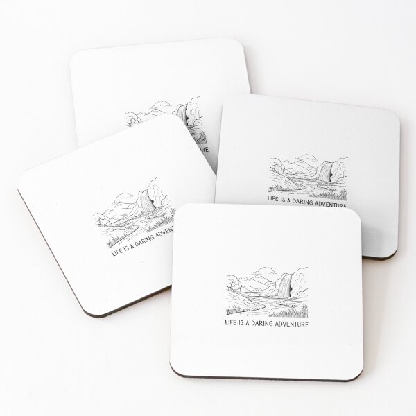 Item preview, Life is a daring adventure - It's all about perspective! designed and sold by Wild Sacred Soul.