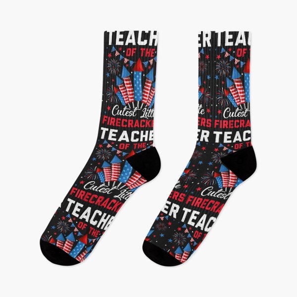 Item preview, Usa 4Th Of July - Teacher Of The Cutest Little Firecrackers designed and sold by cawtoon.
