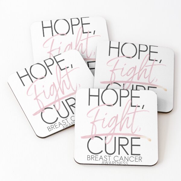 Item preview, Hope Fight Cure – Breast Cancer Awareness Power designed and sold by Taans-Creation.