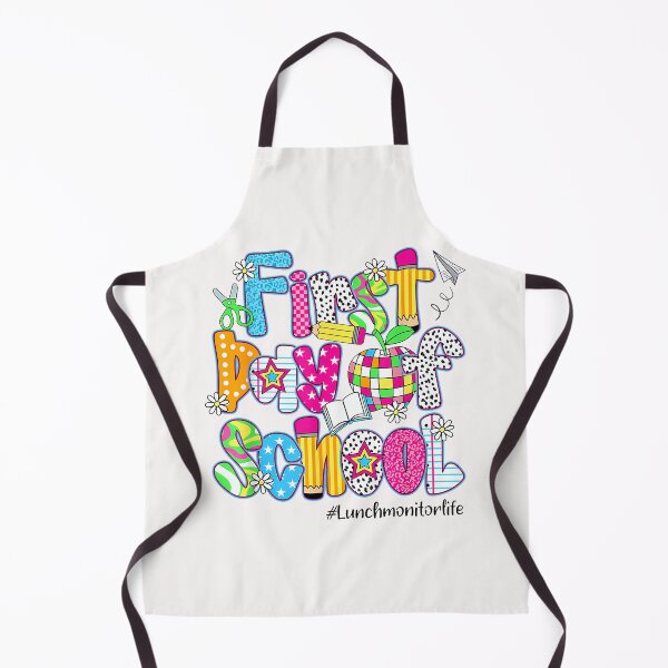 Item preview, First Day Of School Lunch Monitor Life Back To School designed and sold by cawtoon.