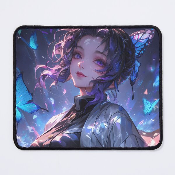 Item preview, Shinobu Kocho Anime Butterfly Dance in the Moonlit Night designed and sold by mildaclairmo.