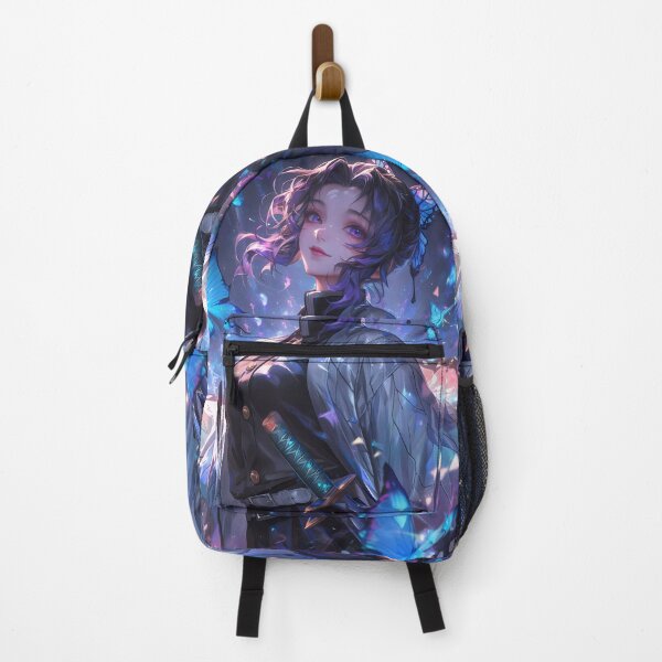 Item preview, Shinobu Kocho Anime Butterfly Dance in the Moonlit Night designed and sold by mildaclairmo.