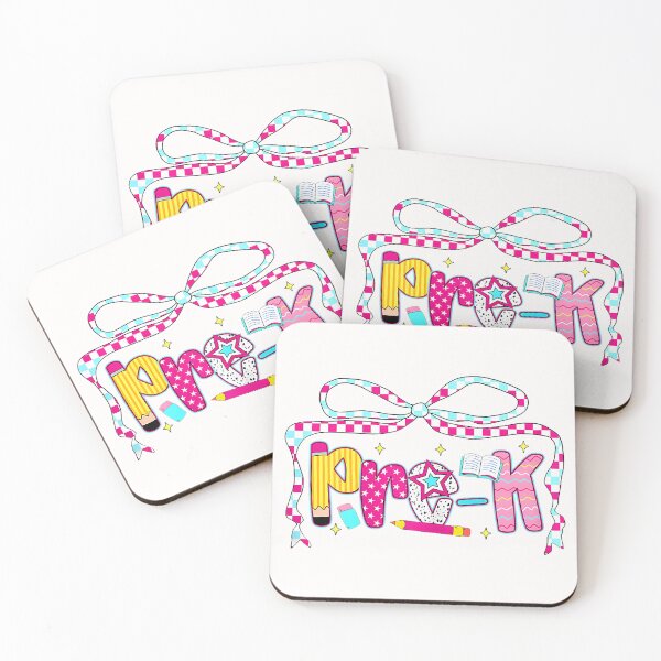 Item preview, Preppy Groovy Pre-K Coquette Bow Back To School designed and sold by cawtoon.